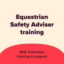 Equestrian Safety Adviser Training