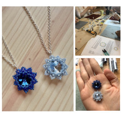 Light Crystal Pendant Necklace Workshop