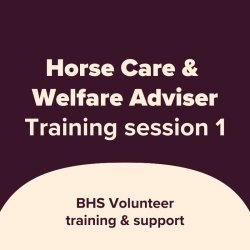 Welfare Adviser Training - Session 1