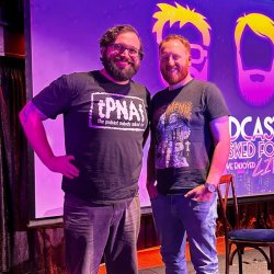 The hosts of the podcast