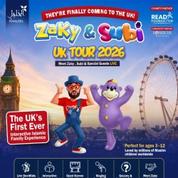Zaky and Subi UK Tour Sept 2026 London