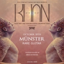 KHAN (AU) - 'That Fair and Warlike Form' European Tour - Münster w/ Skin Thief (AU)