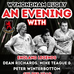 Fundraising Dinner with Dean Richards, Peter Winterbottom and Mike Teague