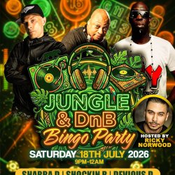 🔥 JUNGLE & DNB BINGO PARTY 🔥