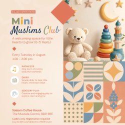 Mini Muslims Club (Tuesdays)