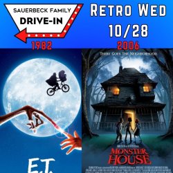 Retro Wed - E.T. / Monster House - 7:15p