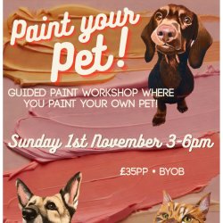 Paint your pet workshop