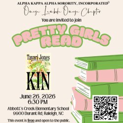 Omega Lambda Omega Presents: Pretty Girls Read Book Club