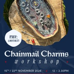 Chainmail Jewellery  - Chainmail Charms Workshop