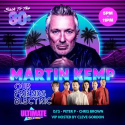 Martin Kemp Back To The 80’s Cambridge