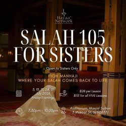 Salah 105 for Sisters