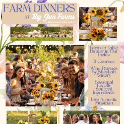Farm Dinner Flyer
