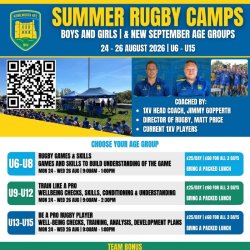 Summer Rugby Camps