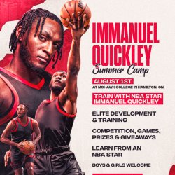Immanuel Quickley: Hamilton Basketball Camp 2026