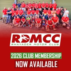 2026 Rhayader Motor Club - Club Membership (Non Rider)