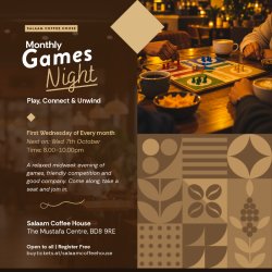 Monthly Games Night - Play, Connect & Unwind
