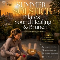Pilates X Sound Healing with La Vie by Rosie + The Sound Well