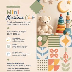 Mini Muslims Club (Mondays)