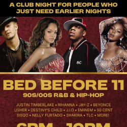 BED BEFORE 11: THE 90s/00s R&B & HIP-HOP EDITION