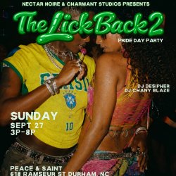 The Lick Back 2 : Pride Day Party