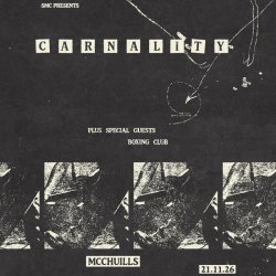 SMC Presents: Carnality Live at McChuills Glasgow