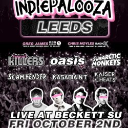 LEEDS - Beckett SU - Indiepalooza - "the UK's BEST Indie Festival"