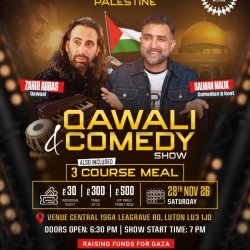 A Night for Palestine - Qawali & Comedy Show