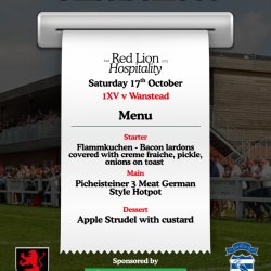 1XV V Wanstead Pre Match Hospitality Lunch