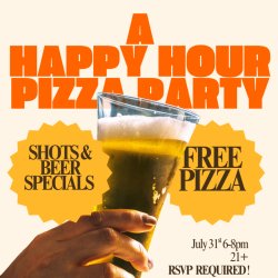 Nook & Upstairs Pizza Party