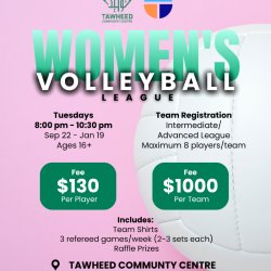 Women's Volleyball League - Fall/Winter 2026