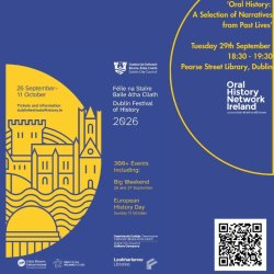 Dublin Festival of History 2026