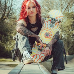 Skater Girl with Alice The Fabulous