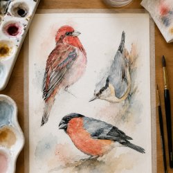 The Art of Watercolour: Fur and Feathers