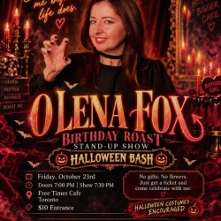 OLENA FOX BIRTHDAY ROAST STANDUP SHOW