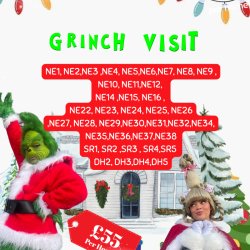 The Grinch & Cindy Lou Christmas Eve Visit