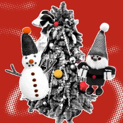 Felted Christmas Decs! A Needle-Felting Workshop with Penny