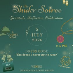 THE SHUKR SOIREE by Aminah Active