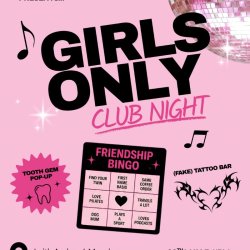 Girls-Only Charity Club Night