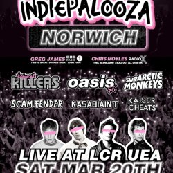 NORWICH - LCR UAE - Indiepalooza - "the UK's BEST Indie Festival"