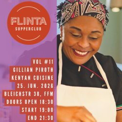 FLINTA Supperclub Vol #11: Kenyan Cuisine 25.6.2026