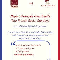 L'Apéro français chez Basil's