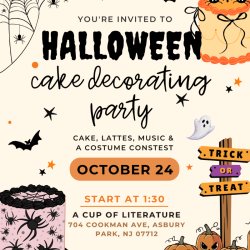 Halloween Cake Decorating Event