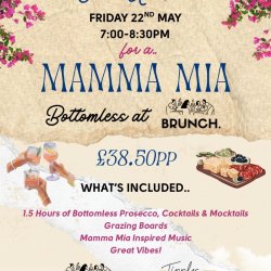 Mama mia bottomless brunch