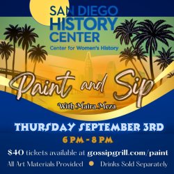 San Diego History Center Art Night