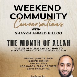 Community Conversations with Sh Ahmed Billoo
