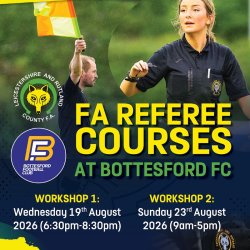 LRCFA Start Your Referee Journey Banner