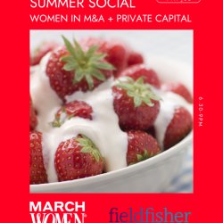 Women in M&A and Private Capital - Summer Social