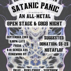 Satanic Panic: A Metal Open Stage and Gogo Night