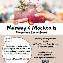 Mummy & Mocktails Pregnancy Social Event - 21st September