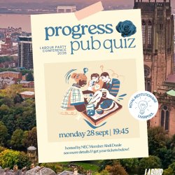 Progress Pub Quiz at Labour Party Conference 2026